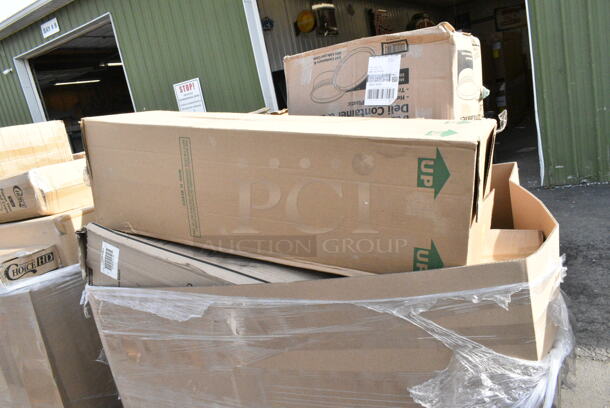 12 BRAND NEW Boxes Including 128HD8COMBO Choice Heavy Duty Plastic Deli Container. 12 Times Your Bid!  - Image 5 of 5