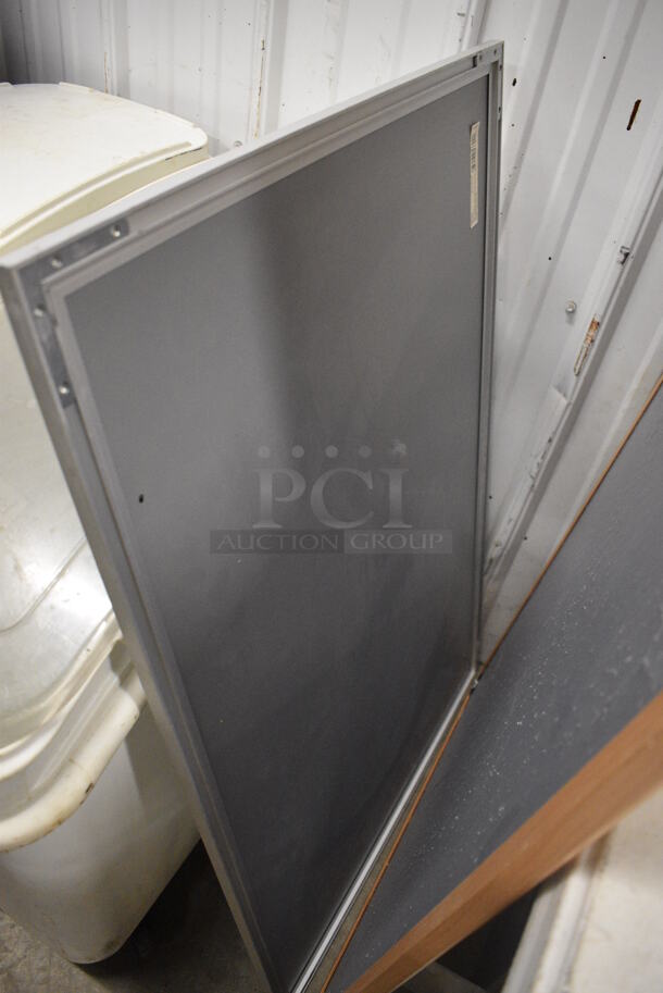 ALL ONE MONEY! Lot of 2 Boards and Sign w/ Clear Bin. Includes 24x0.5x36 - Image 2 of 4
