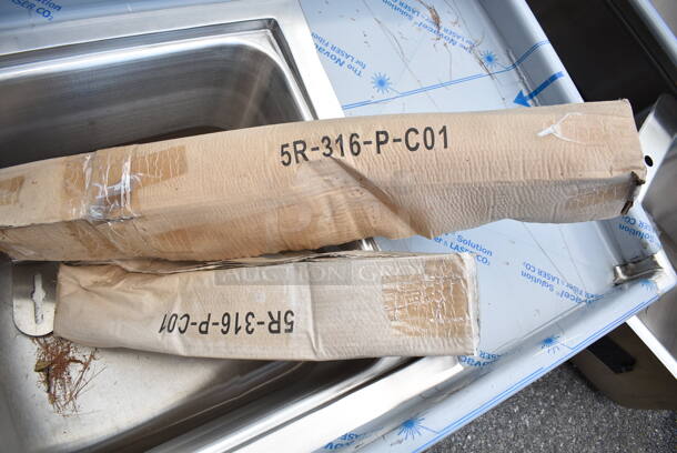 BRAND NEW! Advance Tabco 93-21-20-18RL Stainless Steel Single Bay Sink. Bay 20x20x13. Drain Boards 16x25 - Image 6 of 7