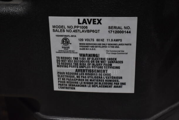 Lavex PP1006 Janitorial Backpack Vacuum Cleaner. 120 Volts, 1 Phase. Tested and Working! - Image 5 of 6