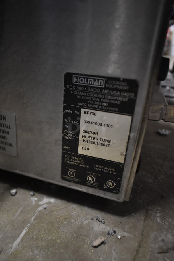 Holman BF700 Stainless Steel Commercial Countertop Electric Powered Conveyor Oven. 208 Volts, 1 Phase. - Image 4 of 4