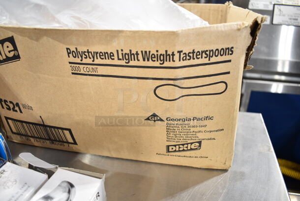ALL ONE MONEY! Lot of 5 Brand New Dishers and Box of Dixie TS21 Tastespoons. - Image 3 of 8