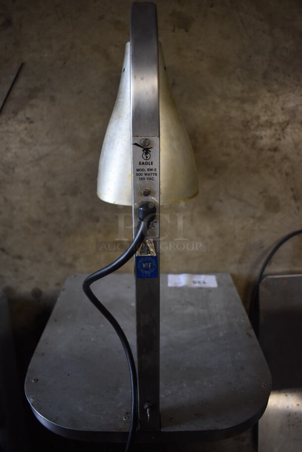 Eagle BW-2 Metal Commercial Countertop 2 Head Warming Lamp. 120 Volts, 1 Phase. 14x19x20 - Image 4 of 4