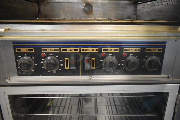 Nu Vu SUB-123 Stainless Steel Commercial Electric Powered Oven Proofer on Commercial Casters. 208 Volts, 3 Phase. - Image 5 of 8