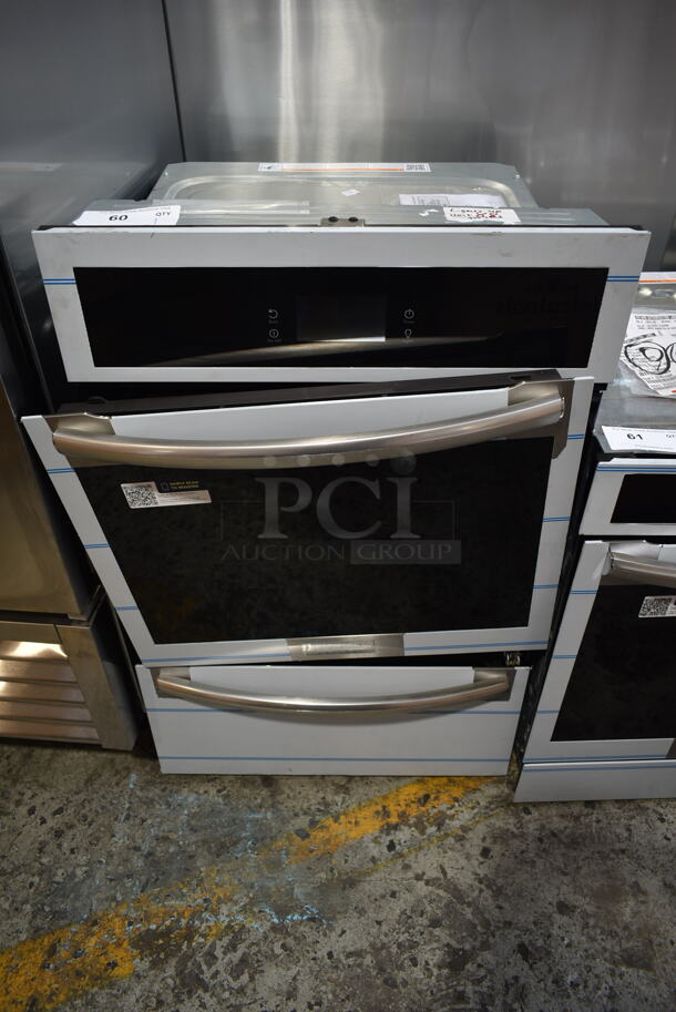 BRAND NEW SCRATCH AND DENT! Frigidaire Stainless Steel Commercial Single Deck Wall Mount Oven w/ Drawer. 115 Volts, 1 Phase.