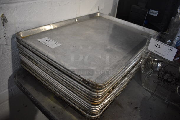 16 Metal Full Size Baking Pans. 18x26x1. 16 Times Your Bid! - Image 2 of 3