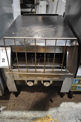Hatco TQ-20BA Stainless Steel Commercial Countertop Conveyor Oven. 208 Volts, 1 Phase. 