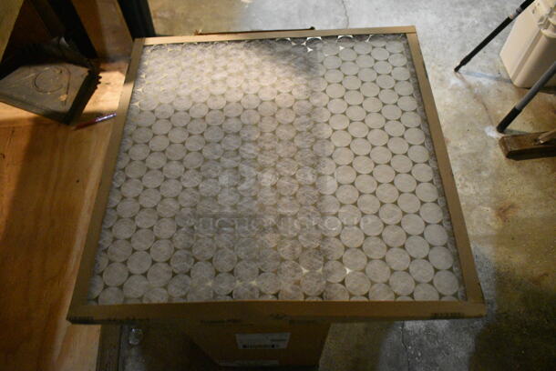 ALL ONE MONEY! Tier Lot of Various Items Including 3M Filters,20x25x1 Filters, Metal Baking Pans and Poly Tongs. (basement)  - Image 12 of 12