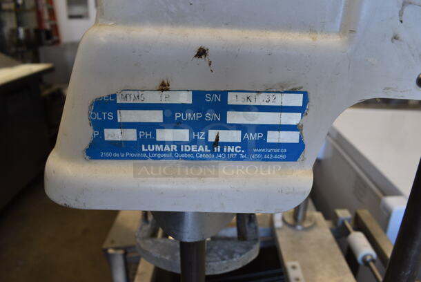 Lumar Ideal MTM5 TR Metal Commercial Floor Style Meat Tenderizer on Commercial Casters. 23x23x70 - Image 5 of 8