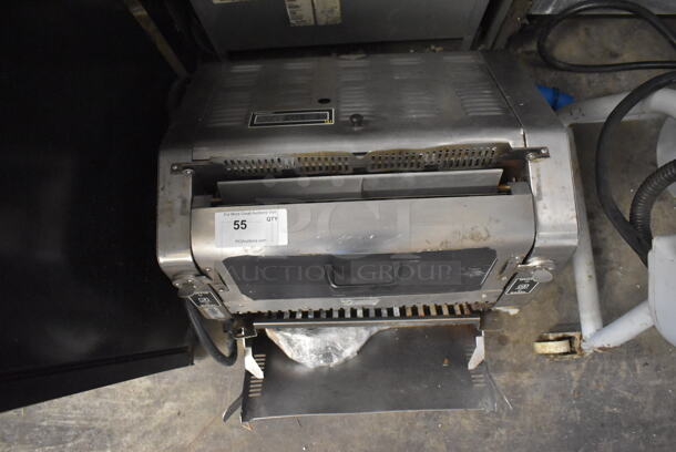 AJ Antunes UTX-200L Stainless Steel Commercial Countertop Electric Powered Universal Toaster. 208 Volts. 24x28x19 - Image 5 of 5