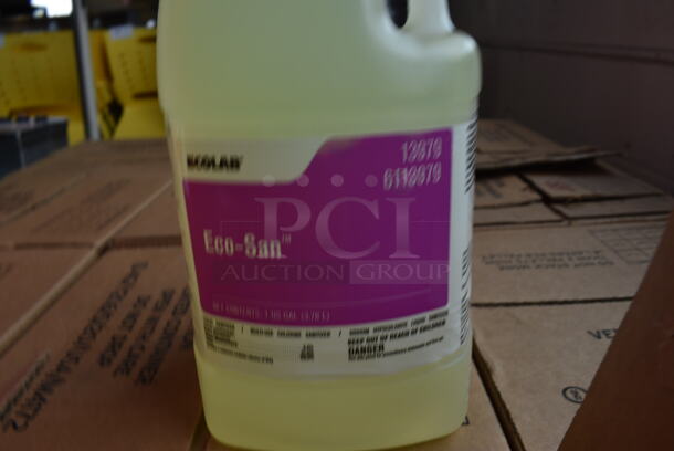 PALLET LOT of 24 BRAND NEW! Boxes of 4 Ecolab Eco-San Jugs. Total of 96 Jugs. 6x6x12. 24 Times Your Bid! - Image 3 of 4