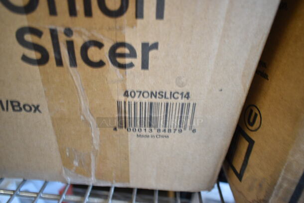 BRAND NEW SCRATCH AND DENT! Choice 407ONSLIC14 1/4" Onion / Produce Slicer - Image 4 of 4