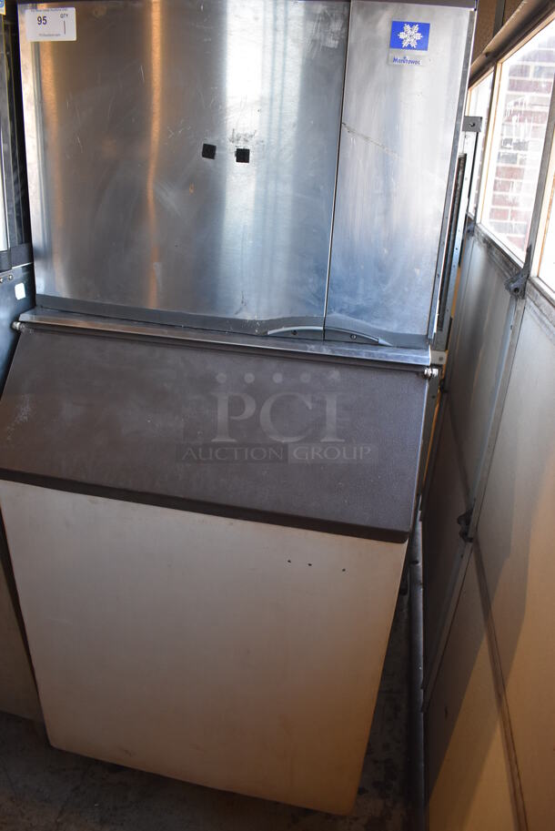 Manitowoc SY0454A Stainless Steel Commercial Ice Head on Commercial Ice Bin. 115 Volts, 1 Phase. 30.5x32x69 - Image 2 of 5