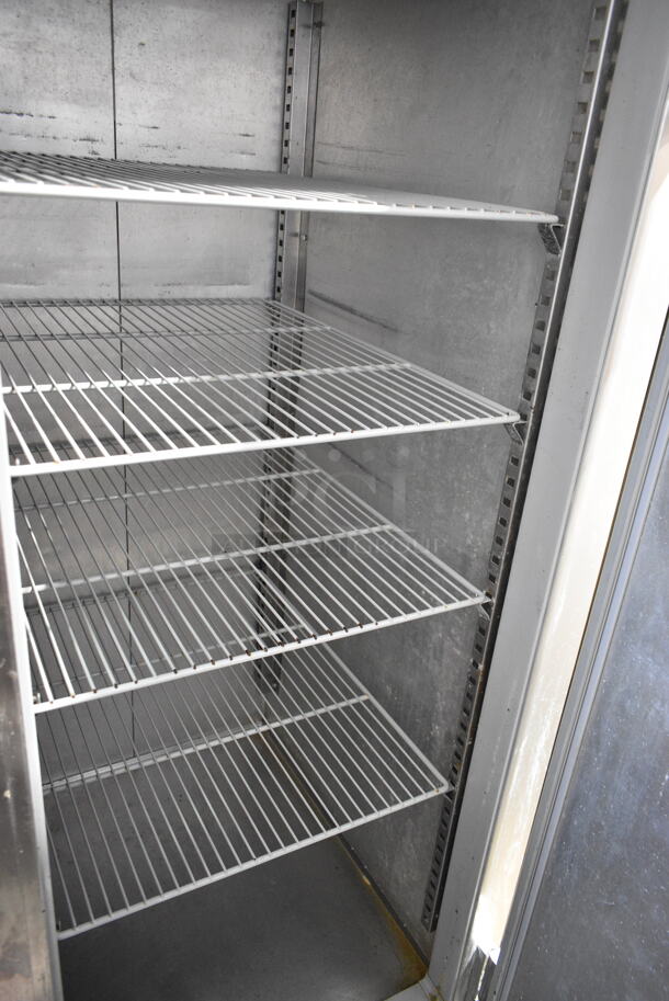 McCall 4-4045C Stainless Steel Commercial 2 Door Reach In Cooler w/ Racks. 115 Volts, 1 Phase. Tested and Working! - Image 5 of 6