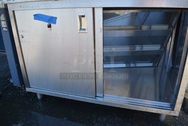 Regency Stainless Steel 2 Door Cabinet. 48x30x34.5 - Image 3 of 4