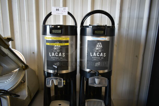 2 Fetco L3D-15/L4D-15 Stainless steel and Poly Beverage Holder Dispensers w/ Drip Trays. 2 Times Your Bid! - Image 3 of 6