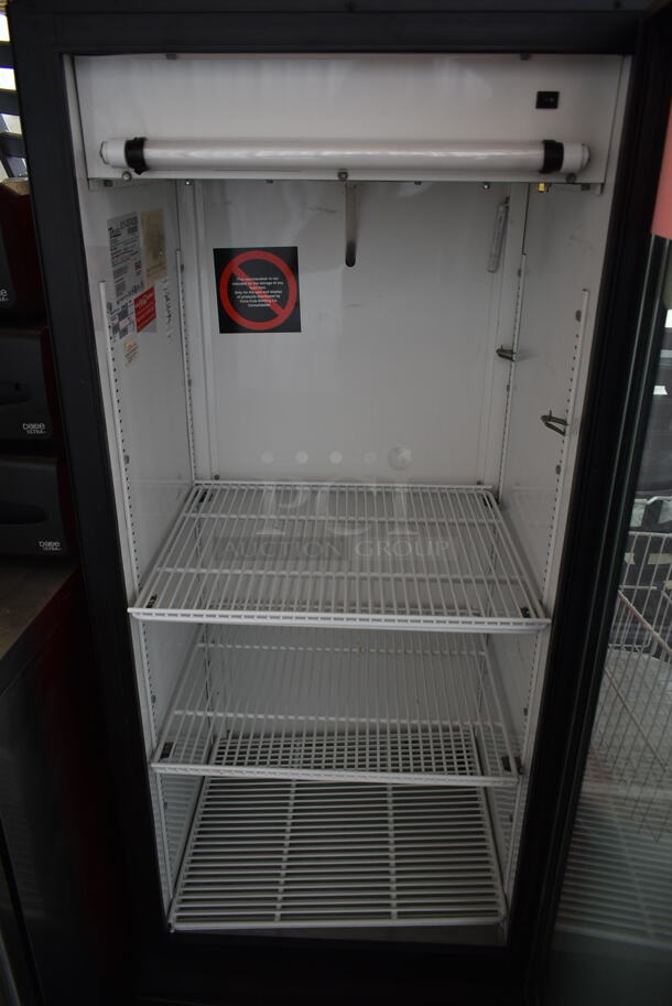 True GDM-12 Metal Commercial Single Door Reach In Cooler Merchandiser w/ Poly Coated Racks. 115 Volts, 1 Phase. Tested and Working! - Image 6 of 9