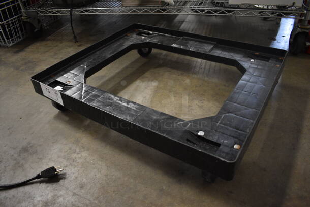 Black Poly Dolly on Commercial Casters. 27x22.5x6 - Image 2 of 3