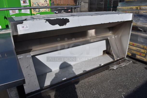 BRAND NEW SCRATCH AND DENT! 8' Stainless Steel Commercial Return Air Grease Hood. 96x24x48.5 - Image 5 of 5