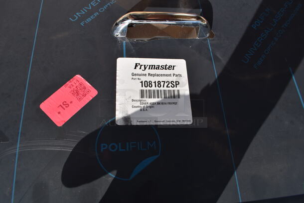 3 BRAND NEW SCRATCH AND DENT! Items; 34" Work Table Legs, Frymaster 1081872SP Lid and Stratus American Louver Company Stratus White Plaque Diffuser with 12" Neck STR-PQ-12W. 3 Times Your Bid! - Image 5 of 7