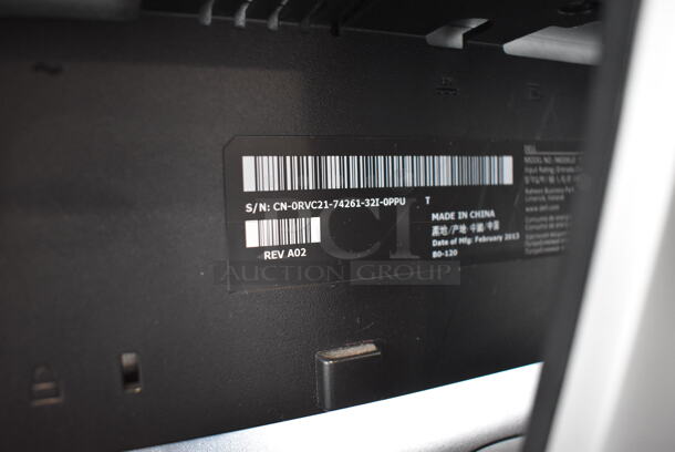 3 Various Computer Monitors; Dell P1913Sb, Dell P1913Sf and Dell 2001FP. 100-240 Volts, 1 Phase. 3 Times Your Bid! - Image 4 of 8