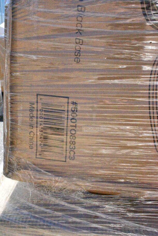 22 BRAND NEW Boxes Including 128HDLDBULK Choice Heavy Duty Microwavable Translucent Plastic Deli Container Lid - 480/Case, 500TO883C3 Choice 8" x 8" x 3" Microwaveable 3-Compartment Black / Clear Plastic Hinged Container - 100/Case, 500TO883 Choice 8" x 8" x 3" Microwaveable 1-Compartment Black / Clear Plastic Hinged Container - 100/Case, 395SP10 EcoChoice Compostable Sugarcane / Bagasse 10" x 10" Square Plate - 300/Case, 245WEDGEPZZA Choice White Clay Coated Clamshell Pizza Slice Box - 400/Case, DBP09HAM2015 Dixie Plates, 50012W Choice 12 oz. White Poly Paper Hot Cup - 1000/Case, 2 Box 394EN554XL Noble Products Low Dermatitis Potential Nitrile Exam Grade 4 Mil Textured Gloves - 1000/Case, 130BKFKSNSPH Choice Black Heavy Weight Wrapped Plastic Cutlery Pack with Napkin and Salt and Pepper Packets - 500/Case, 2 Box 129MCR32B Choice 32 oz. Black Round Microwavable Heavy Weight Container with Lid 7 1/4" - 150/Case. 22 Times Your Bid!  - Image 3 of 12