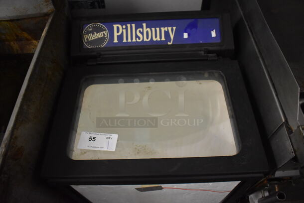 Metal Commercial Chest Cooler Merchandiser on Casters. 115 Volts, 1 Phase. 23x22x34. Tested and Working! - Image 4 of 6