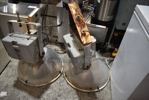 2 Metal Light Fixture. 2 Times Your Bid!