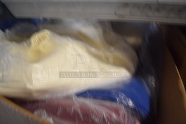 ALL ONE MONEY! Lot of 4 Tiers Worth of Various Items Including Tablecloths! Does Not Include Shelving Unit - Image 6 of 11