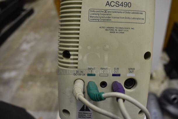 Altec Lansing ACS490 Multimedia Computer Speaker System. 14 Times Your Bid! (Main Building)  - Image 7 of 7