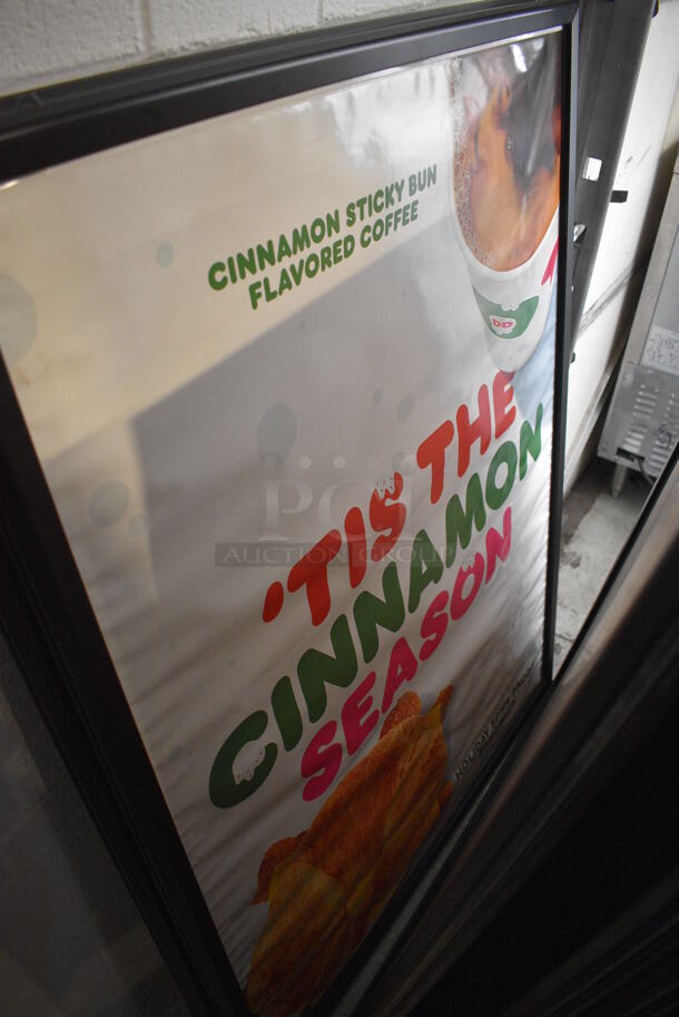 6 Frames w/ 3 Dunkin Donuts Posters. 38x1x50. 6 Times Your Bid! - Image 3 of 4