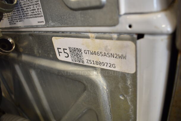 General Electric GE GTW465ASN2WW Metal Top Load Washer.  - Image 7 of 9