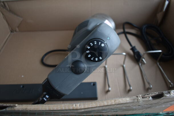 LIKE NEW! Robot Coupe MP 450 Turbo Stainless Steel Commercial Immersion Blender Base. Tested and Working!  - Image 7 of 8