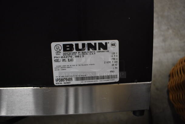 Bunn VPS Stainless Steel Commercial Countertop 3 Burner Coffee Machine w/ Metal Brew Basket. 120 Volts, 1 Phase. 23x8x19 - Image 5 of 5
