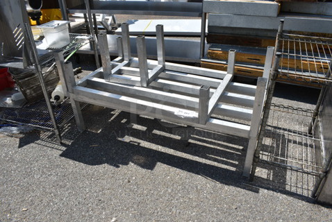 4 Aluminum Dunnage Racks; Lockwood DR-1212-12 and 2 Lockwood DR-2048-12. 4 Times Your Bid!