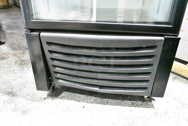 Pro-Kold CV16-ULH Metal Commercial Single Door Reach In Freezer Merchandiser w/ Poly Coated Racks on Commercial Casters. 115 Volts, 1 Phase. Tested and Working! - Image 3 of 6