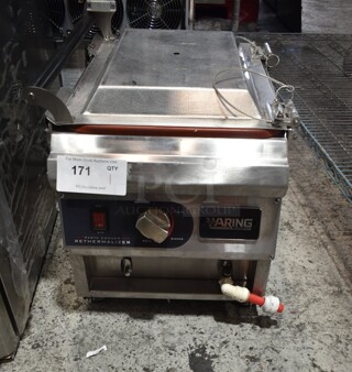 Waring WPC100 Stainless Steel Commercial Countertop Electric Powered Pasta Cooker Thermalizer. 208/240 Volts.