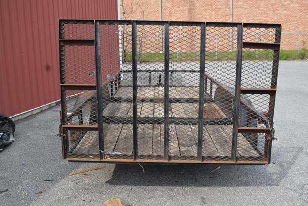 Bye-Rite Trailers Metal Flat Top Open Trailer w/ Rear Lowering Ramp. Does Not Have Title.   - Image 8 of 11