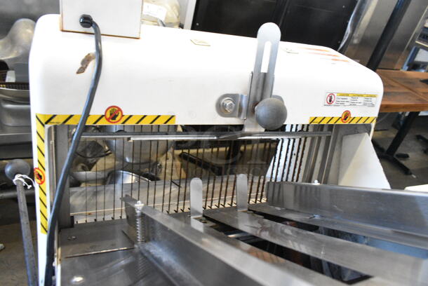 Oliver 797-21 Metal Commercial Floor Style Bread Loaf Slicer on Commercial Casters. 115 Volts, 1 Phase. Tested and Working! - Image 5 of 7