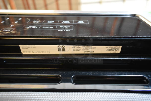 Whirlpool WOS31ES0JS00 Stainless Steel Electric Powered Oven. 208-240 Volts, 3 Phase.  - Image 5 of 5