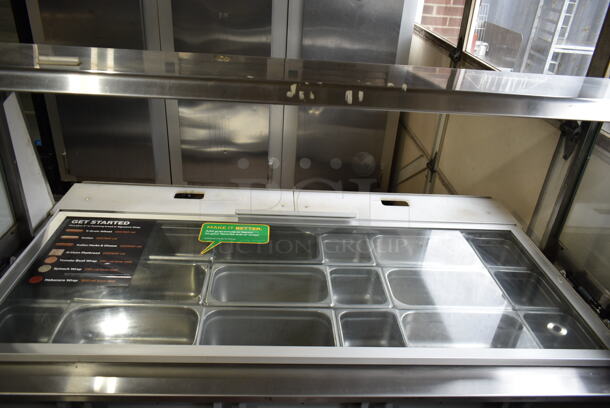 Duke Metal Commercial Subway Sandwich Make Line Prep Line. 120 Volts, 1 Phase. Goes GREAT w/ Items 82 and 98! - Image 4 of 10