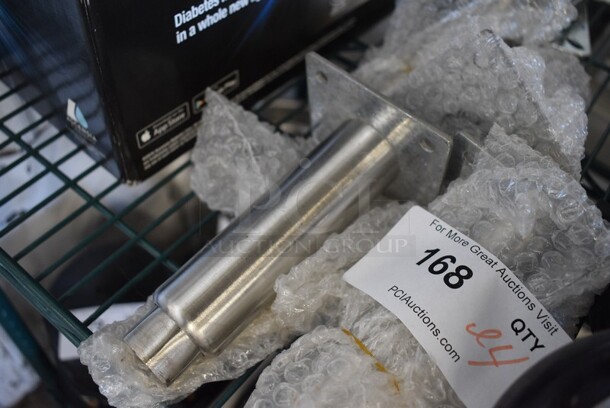 ALL ONE MONEY! Lot of 4 Metal Legs. 3.5x3.5x6.5. - Image 2 of 2