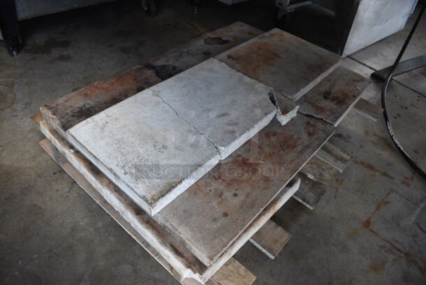 Blodgett 1060B Stainless Steel Commercial Propane Gas Powered Single Deck Pizza Oven w/ Cooking Stones on Metal Legs. 78x45x63 - Image 9 of 9