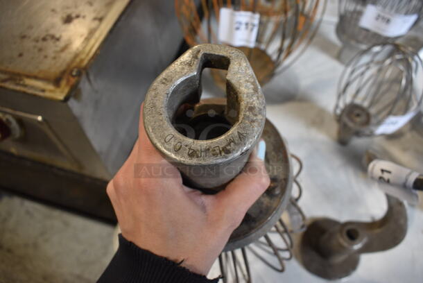 Hobart VMLH40D Metal Commercial 40 Quart Whisk Attachment for Mixer. 9x9x19 - Image 3 of 3