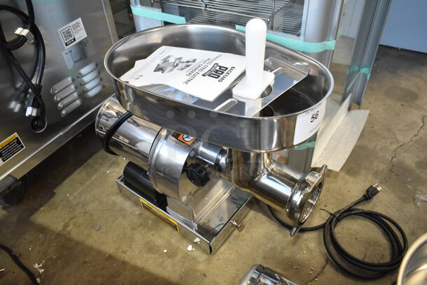 BRAND NEW SCRATCH AND DENT! 2023 Backyard Pro 554BSG22 Butcher Series #22 Electric Meat Grinder. 120 Volts, 1 Phase. Tested and Working! - Image 3 of 10