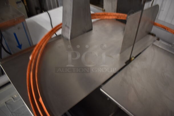 Butcher Boy B14-P Commercial Stainless Steel Floor Model Meat Saw And Includes Extra Blades. 208V, 1 Phase. - Image 5 of 10