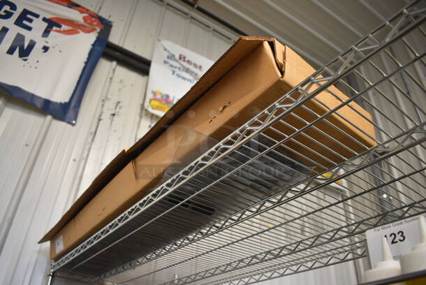 ALL ONE MONEY! Box of Plastic Cooler Curtain Strips! - Image 1 of 2