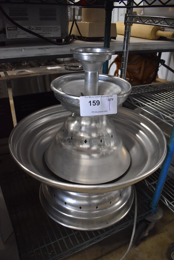 Metal Countertop Fountain. 115 Volts, 1 Phase. 22x22x22 - Image 2 of 5