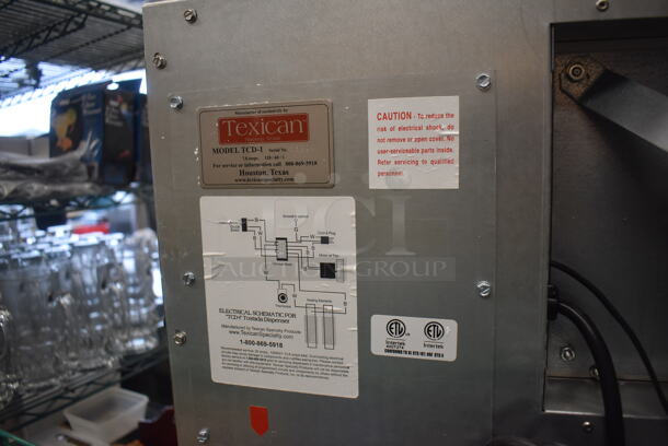 BRAND NEW! Texican Stainless Steel Commercial Tortilla Chip Warmer. 120 Volts, 1 Phase. 29x26x33. Tested and Working! - Image 10 of 10