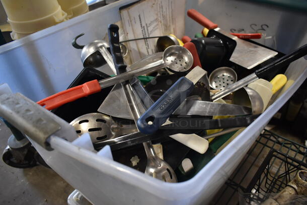 ALL ONE MONEY! Two Tier Lot of Various Items Including French Fry Cutters and Utensils - Image 8 of 9